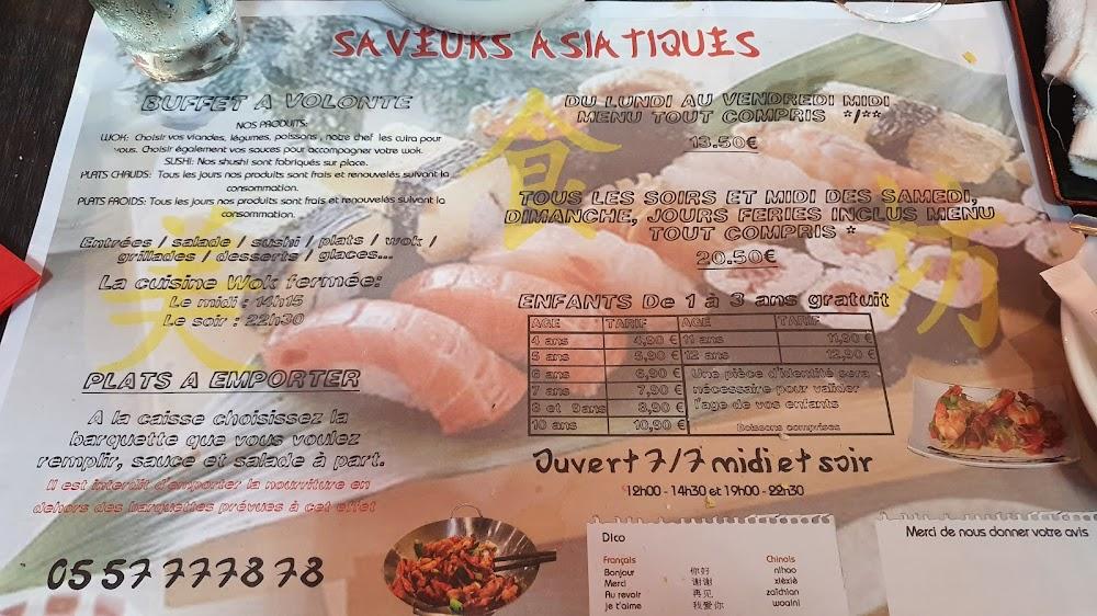 Saveurs Asiatiques - Menu Image 3